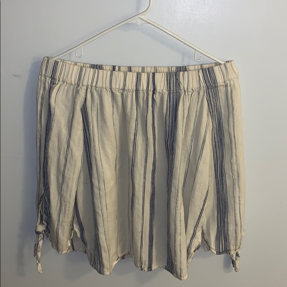 cotton over the shoulder top